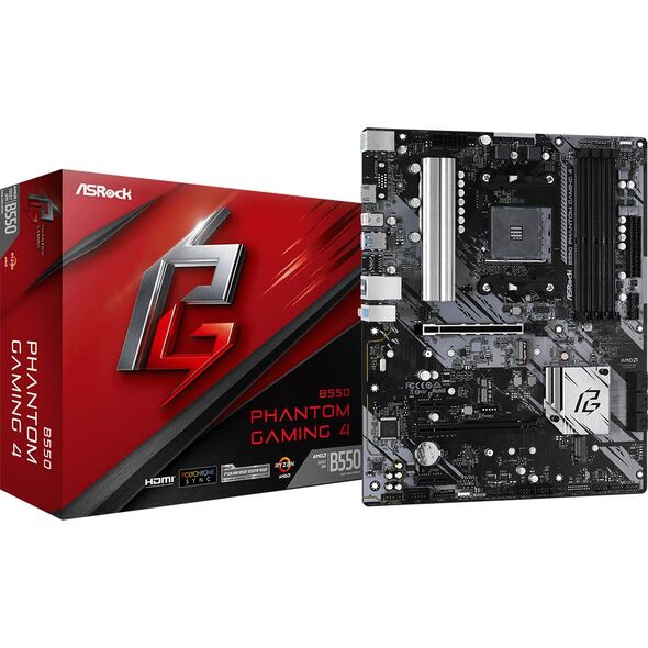 Płyta główna ASRock B550 PHANTOM GAMING 4