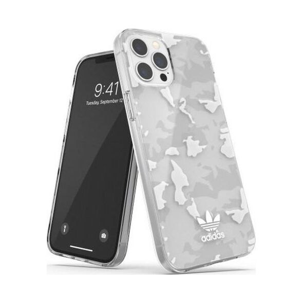 Adidas Adidas OR SnapCase Camo iPhone 12 Pro Ma x przezroczysty/biały 43706