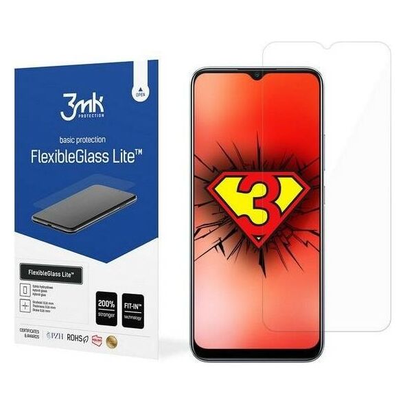 3MK 3MK FlexibleGlass Lite Realme C21 Szkło Hybrydowe Lite