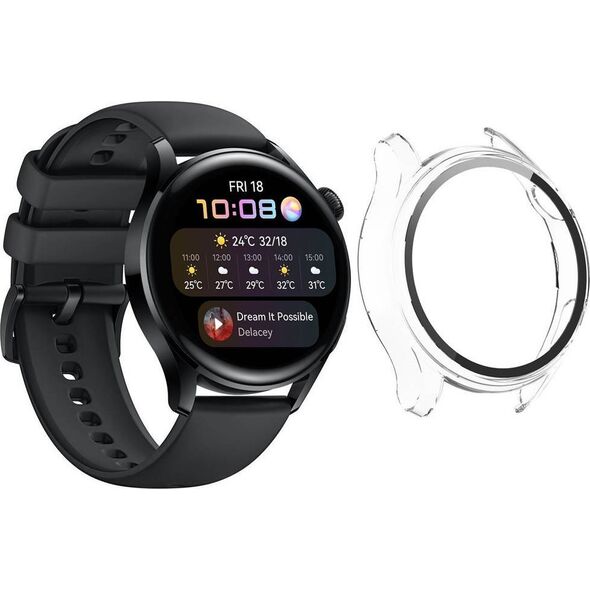 Strado Etui obudowa 2w1 ze szkłem do Huawei Watch GT 2 42 (Bezbarwne) uniwersalny