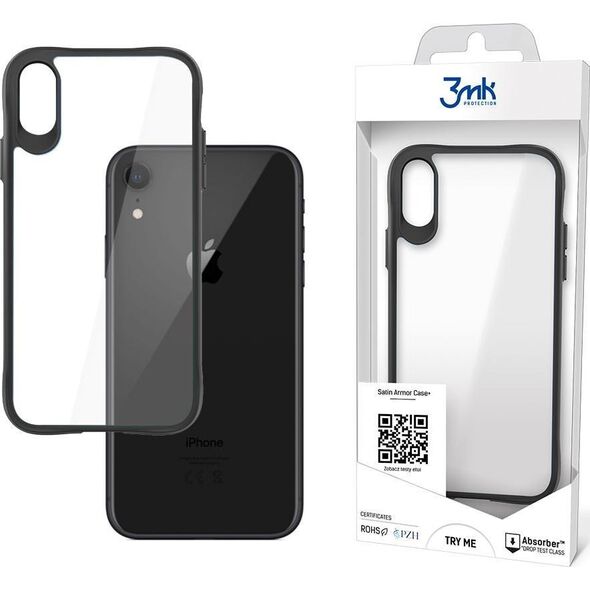 3MK 3MK SatinArmor+ Case iPhone Xr Military Grade