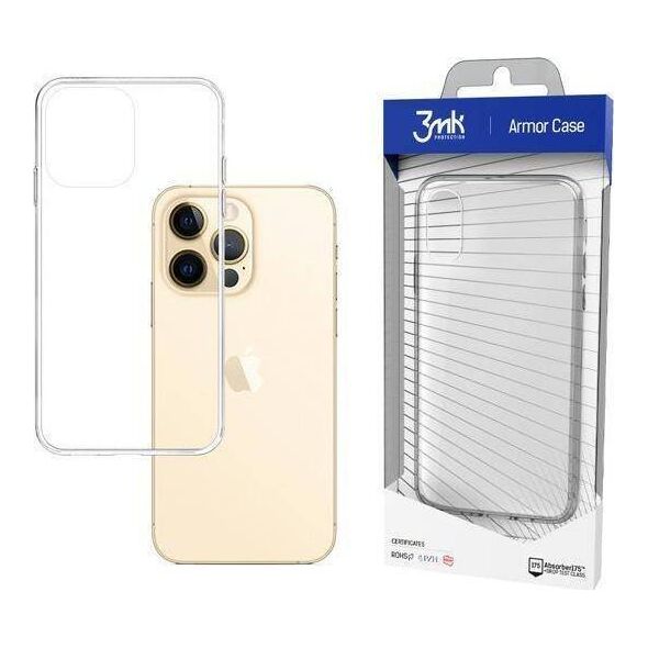 3MK 3MK All-Safe AC iPhone 13 Pro Armor Case Clear