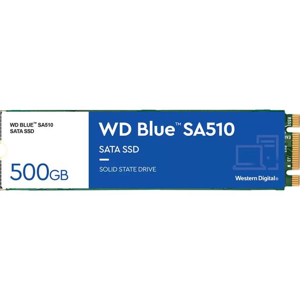 Dysk SSD WD Blue SA510 500GB M.2 2280 SATA III (WDS500G3B0B)