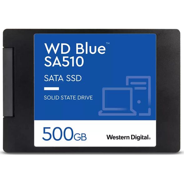 Dysk SSD WD Blue SA510 500GB 2.5" SATA III (WDS500G3B0A)