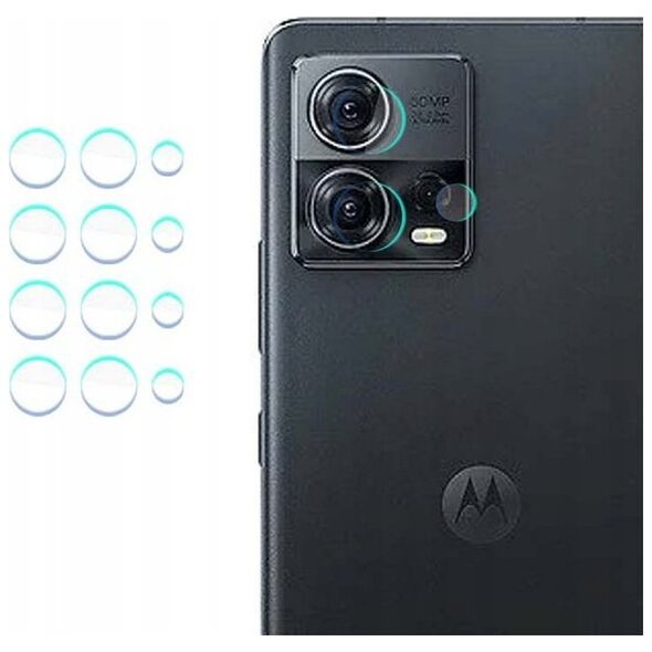 3MK Szkło hybrydowe na obiektyw aparatu 3MK Lens Protect Motorola Edge 30 Fusion [4 PACK]