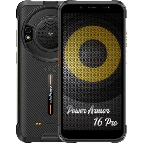 Smartfon UleFone Power Armor 16 Pro 4/64GB Czarny  (UF-PA16P/BK)