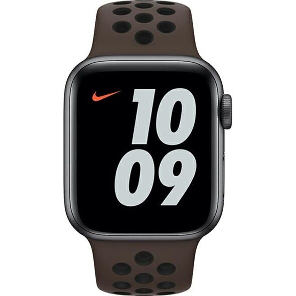 Apple Pasek Apple Watch MJ6J3AM/A 38/40/41mm Nike Sport Brand brązowo-czarny/ironstone-black