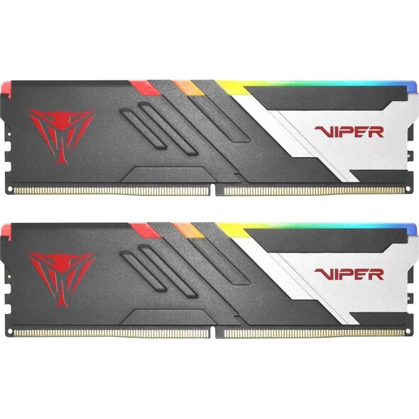 Pamięć Patriot Viper Venom RGB, DDR5, 32 GB, 6400MHz, CL32 (PVVR532G640C32K)