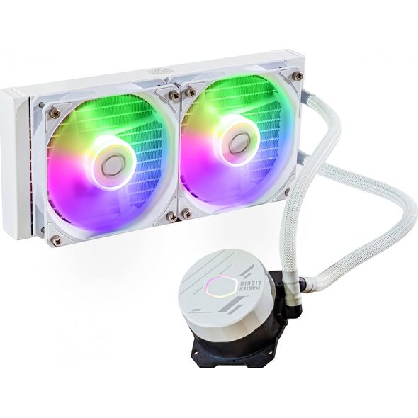 Chłodzenie wodne Cooler Master MasterLiquid ML240L Core ARGB White (MLW-D24M-A18PZ-RW)