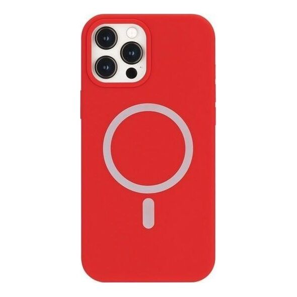 Mercury MERCURY MAGSAFE SILICONE IPHONE 12/12 PRO 6.1" CZERWONY/RED