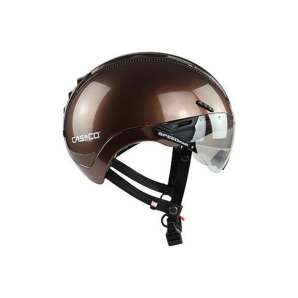 Casco Kask rowerowy CASCO ROADster plus braun metalic M + szyba sunset