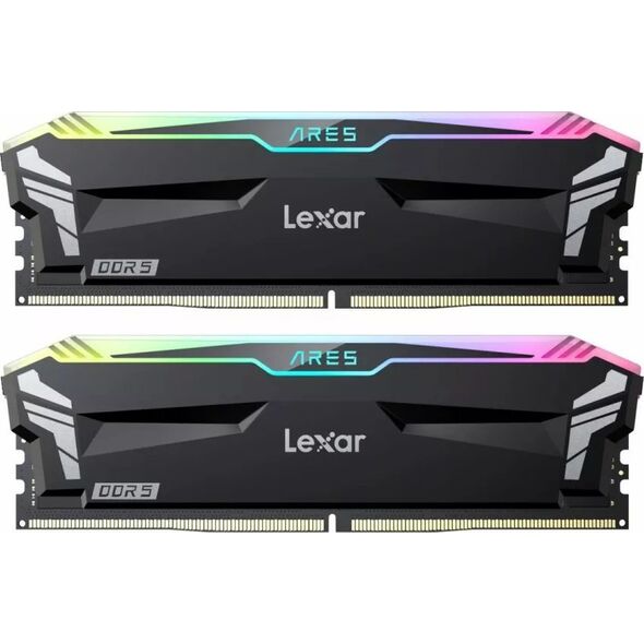 Pamięć Lexar Ares RGB, DDR5, 32 GB, 7200MHz, CL34 (LD5U16G72C34LA-RGD)