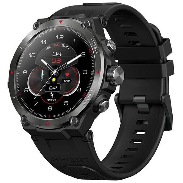 Smartwatch Zeblaze Stratos 2 Czarny  (Stratos 2 Black)