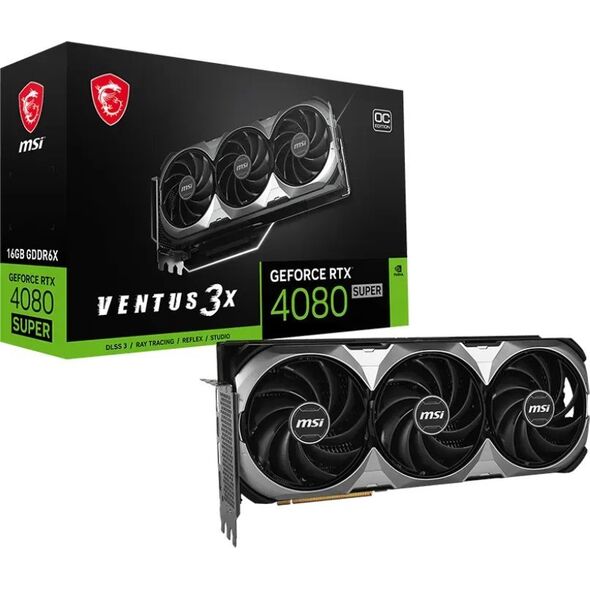 Karta graficzna MSI GeForce RTX 4080 SUPER Ventus 3X OC 16GB GDDR6X