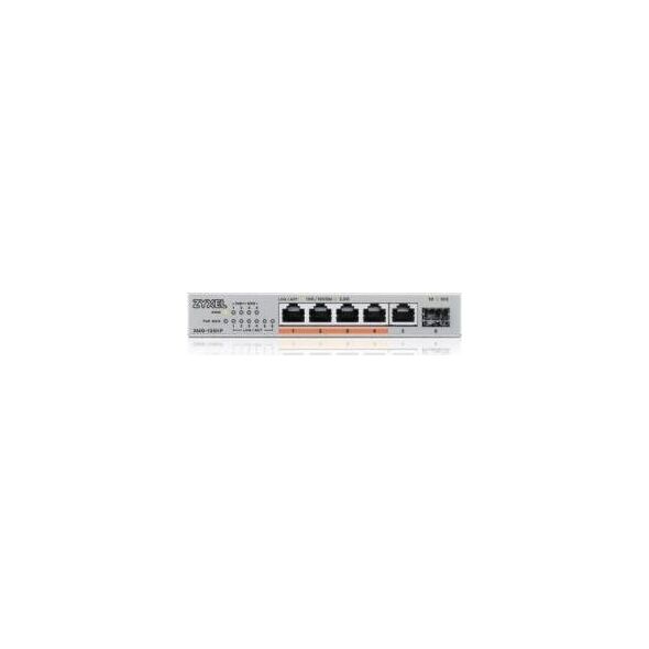 Switch ZyXEL Przełšcznik 5 portów 2,5G +1SFP+ XMG-105HP-EU0101F