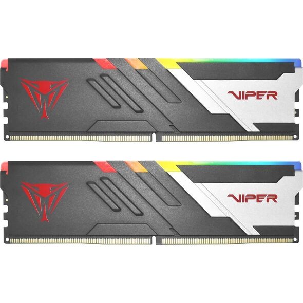 Pamięć Patriot Viper Venom RGB, DDR5, 32 GB, 6000MHz, CL30 (PVVR532G600C30K)