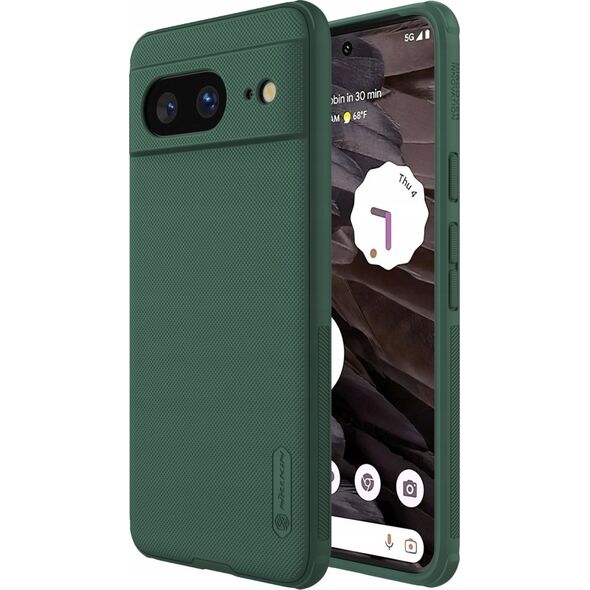 Nillkin Wzmocnione etui Nillkin Super Frosted Shield Pro do Google Pixel 8 - zielone