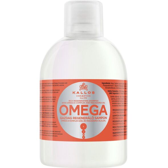 Kallos Omega Hair Shampoo 1000ml