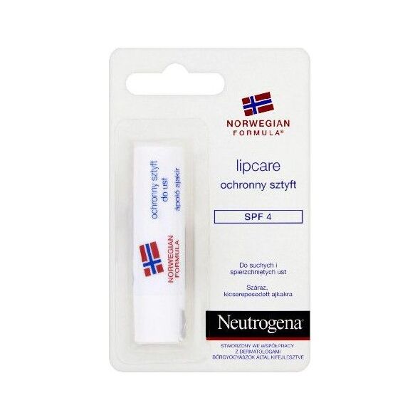 Neutrogena Formuła Norweska Ochronny sztyft do ust SPF 4 4.80g