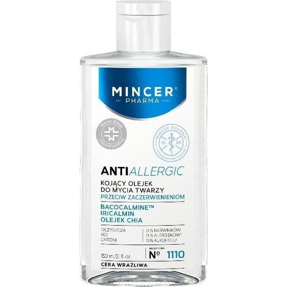 Mincer Pharma Anti Allergic Olejek micelarny do mycia cery wrażliwej flakon 150ml