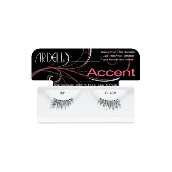 Ardell Accent Lashes sztuczne rzęsy 301 czarne 2szt