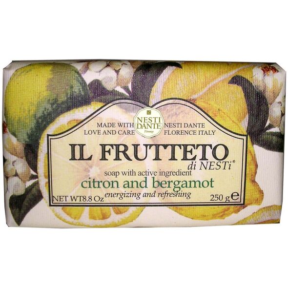 Nesti Dante Il Frutteto Citron And Bergamot mydło toaletowe 250g