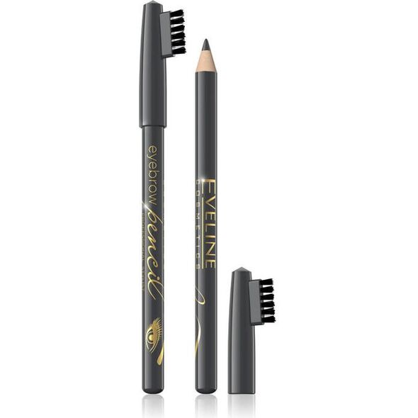 Eveline Eyebrow Pencil Kredka do brwi - szara 1szt