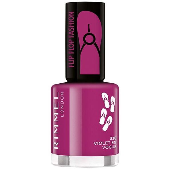 Rimmel  Lakier do paznokci Flipflop Fashion 336 Violet En Vogue 8ml