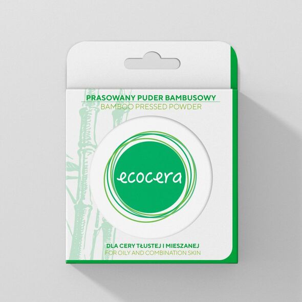 Ecocera  puder prasowany Bambusowy 10g