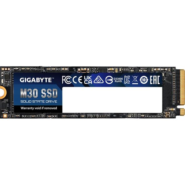 Dysk SSD Gigabyte M30 512GB M.2 2280 PCI-E x4 Gen3 NVMe (GP−GM30512G−G )