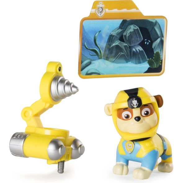 Figurka Spin Master Paw Patrol Sea Patrol Deluxe Figure Rubble