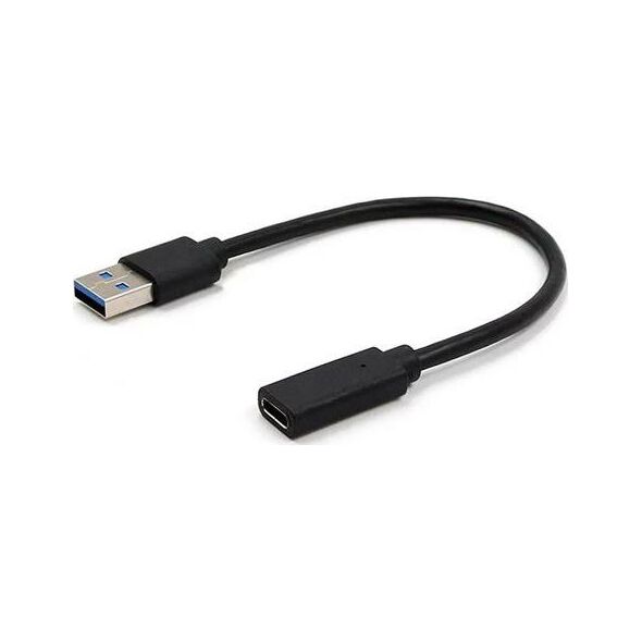 Adapter USB Gembird USB-C - USB Czarny  (A-USB3-AMCF-01)