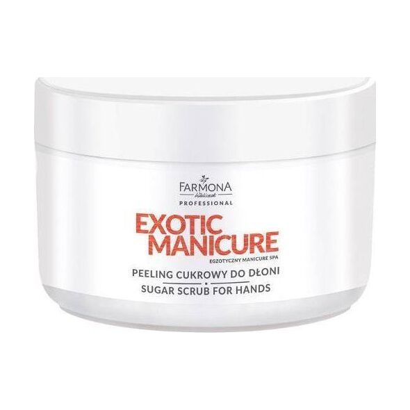 Farmona Exotic Manicure Cukrowy Peeling do dłoni 300g