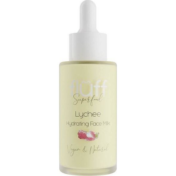 Fluff Hydrating Face Milk nawilżająco-nawadniające mleczko do twarzy Liczi 40ml