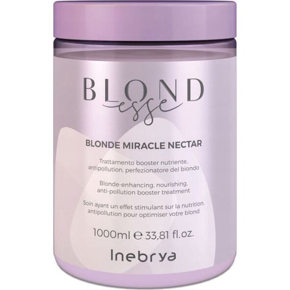 Inebrya Odżywcza Kuracja do Włosów Blond 1000 ml