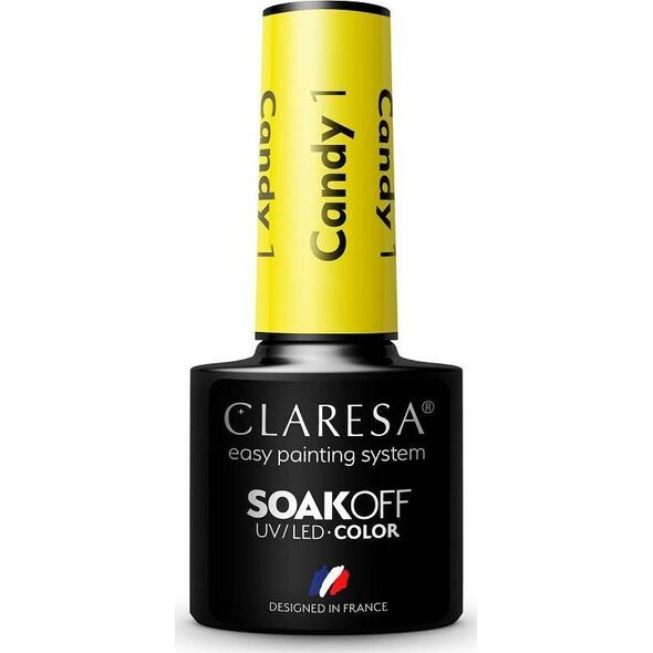 Claresa Claresa Soak Off UV/LED Candy lakier hybrydowy 1 5g