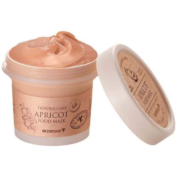 Skinfood Apricot Food Mask oczyszczająco-łagodząca maska z ekstraktem z brzoskwini 120g