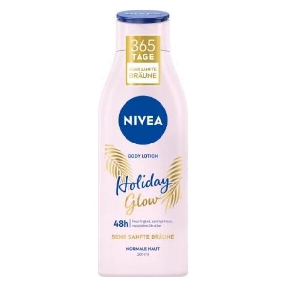 Nivea (DE) Nivea, Balsam do ciała do skóry normalnej, pielęgnacja 48h, 200 ml (PRODUKT Z NIEMIEC)  - Data ważności: 30.8.2022