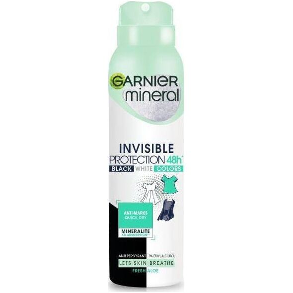 Garnier GARNIER_Invisible Protection 48H Fresh Aloe Women DEO spray 150ml