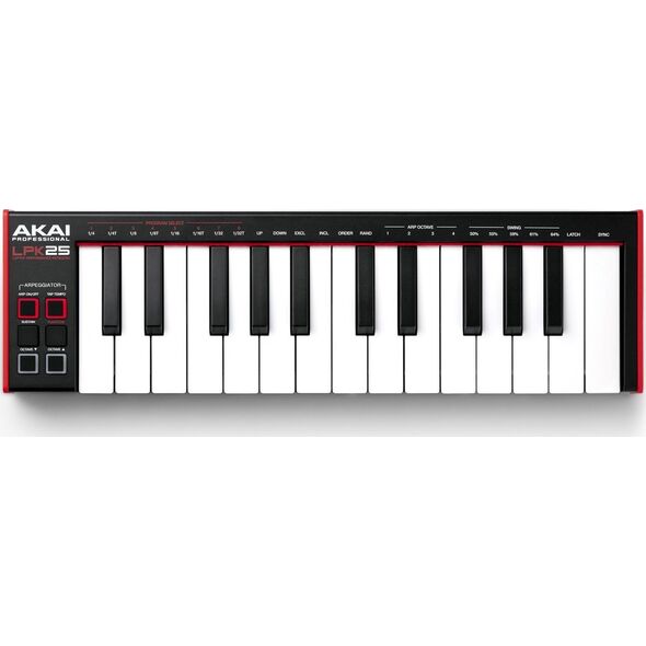 Akai AKAI LPK 25 MKII - Mini klawiatura sterująca USB/MIDI