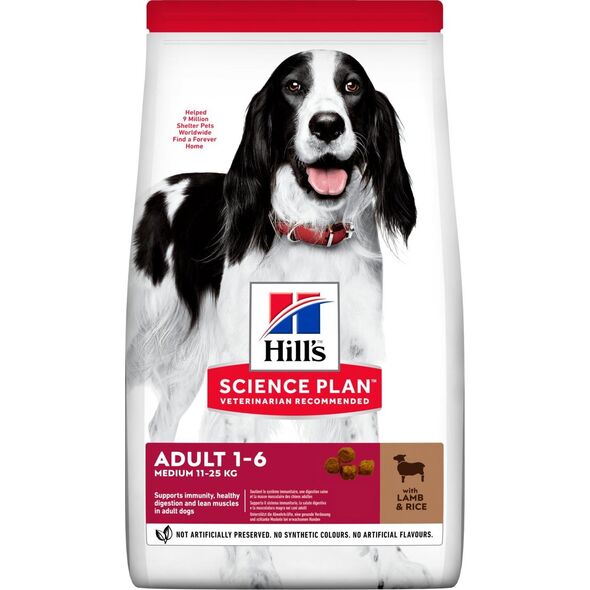 Hills  HILL"S CANINE ADULT LAMB & RICE 2,5 KG dla psa