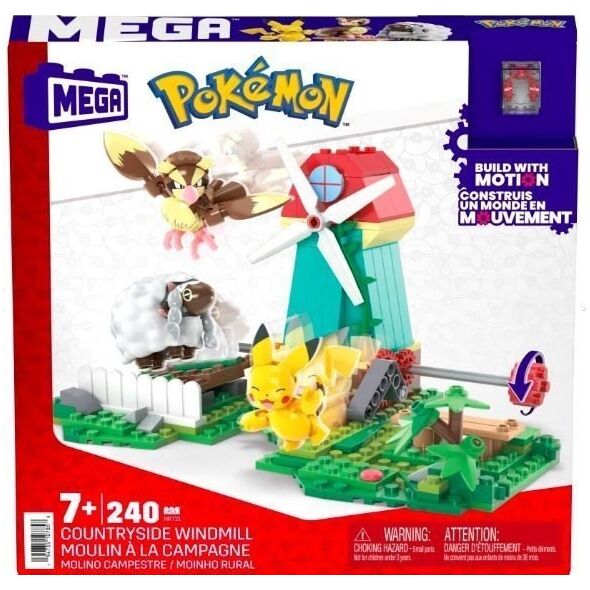 Mattel Mega Construx Pokemon Wiejski wiatrak HKT21