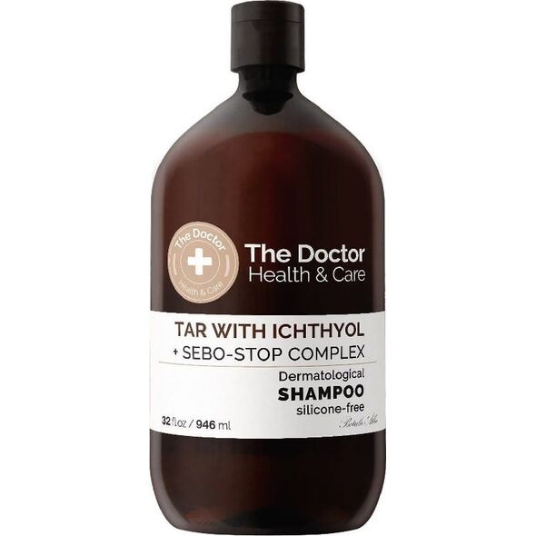 THE DOCTOR_Health &amp| Care szampon do włosów przeciw przetłuszczaniu Dziegieć + Ichthyol + Sebo-Stop Complex 946ml