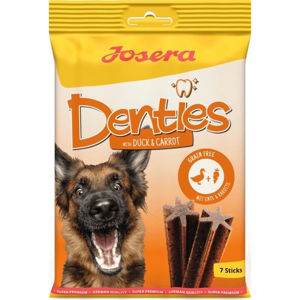 Josera Denties z kaczką i marchewką 180g