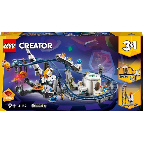 LEGO Creator 3 w 1 Kosmiczna kolejka górska (31142)