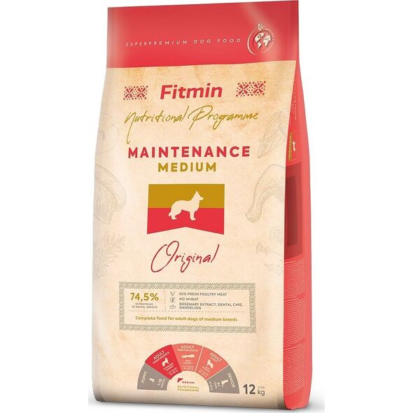 Fitmin  Karma Dog Medium Maintenance 12 kg