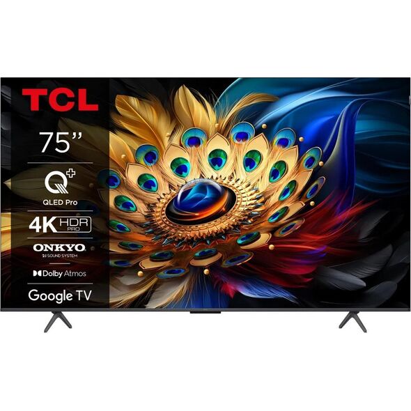 Telewizor TCL 75C655 QLED 75'' 4K Ultra HD Google TV