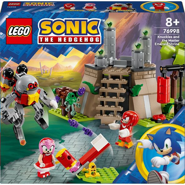 LEGO Sonic the Hedgehog Knuckles i świątynia Master Emerald (76998)