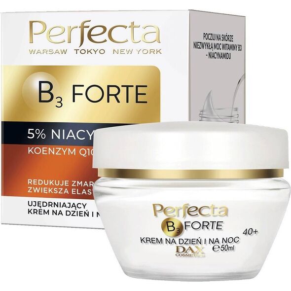 Perfecta B3 Forte Ujędrniający krem na dzień i na noc 40+ 50ml