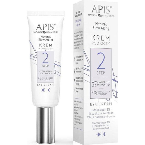 Apis Apis Natural Slow Aging krem pod oczy step 2 wygładzenie 15ml